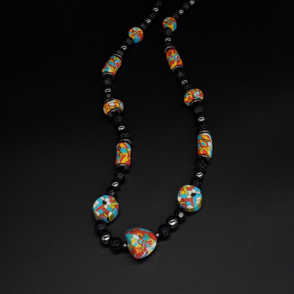 Handmade Beaded Necklace - Picture 8 of 11